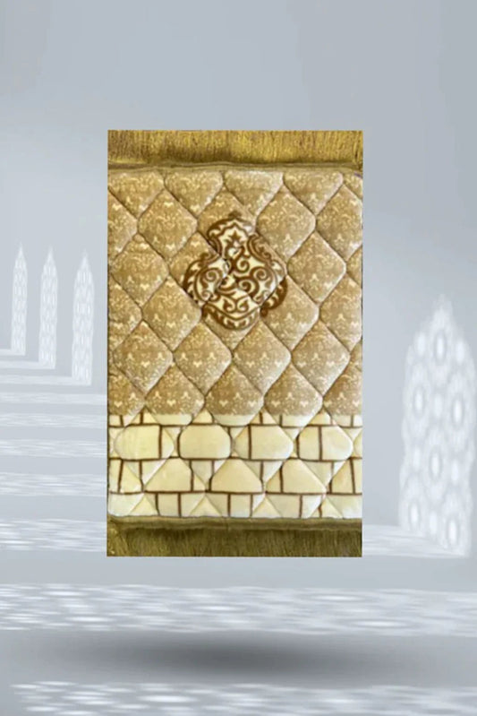 Kids Prayer Mat – Beige Ghilaf e Kaaba