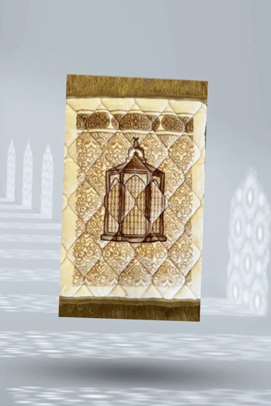 Kids Prayer Mat – Beige Maqam e Ibrahim