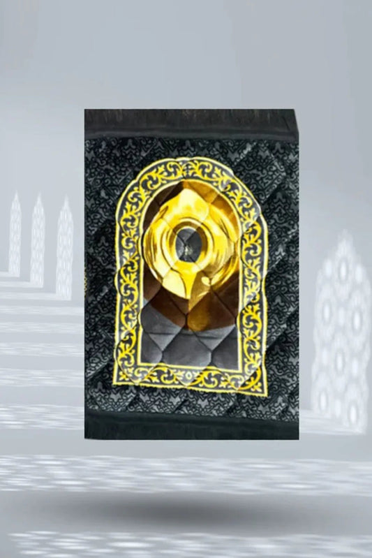 Kids Prayer Mat – Black Hajr e Aswad
