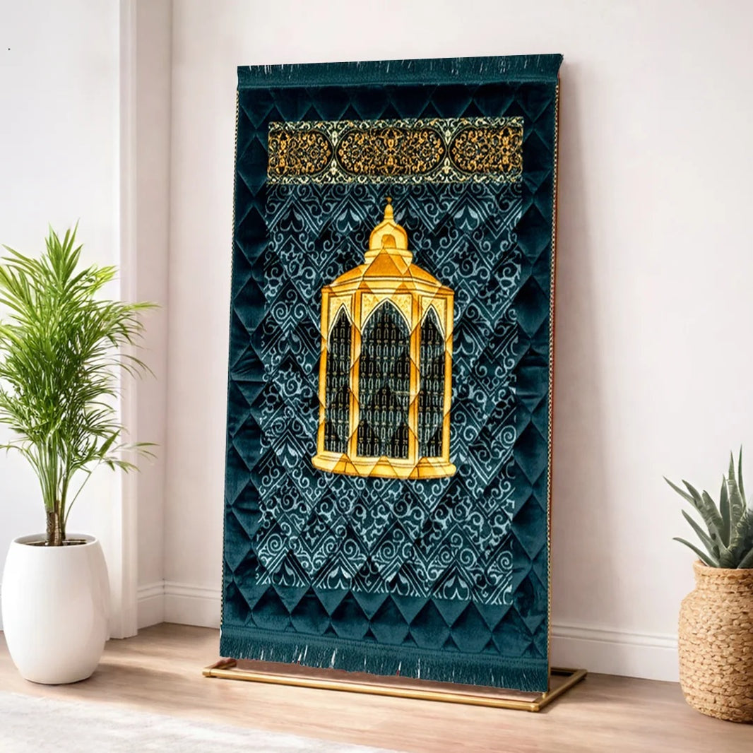 Kids Prayer Mat – Black Maqam e Ibrahim