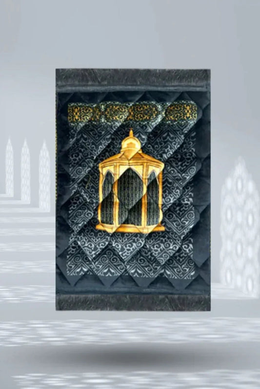 Kids Prayer Mat – Black Maqam e Ibrahim