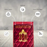 Kids Prayer Mat – Maroon Maqam e Ibrahim