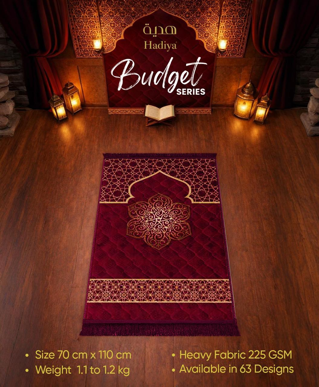 Budget Series Prayer Mat – Red