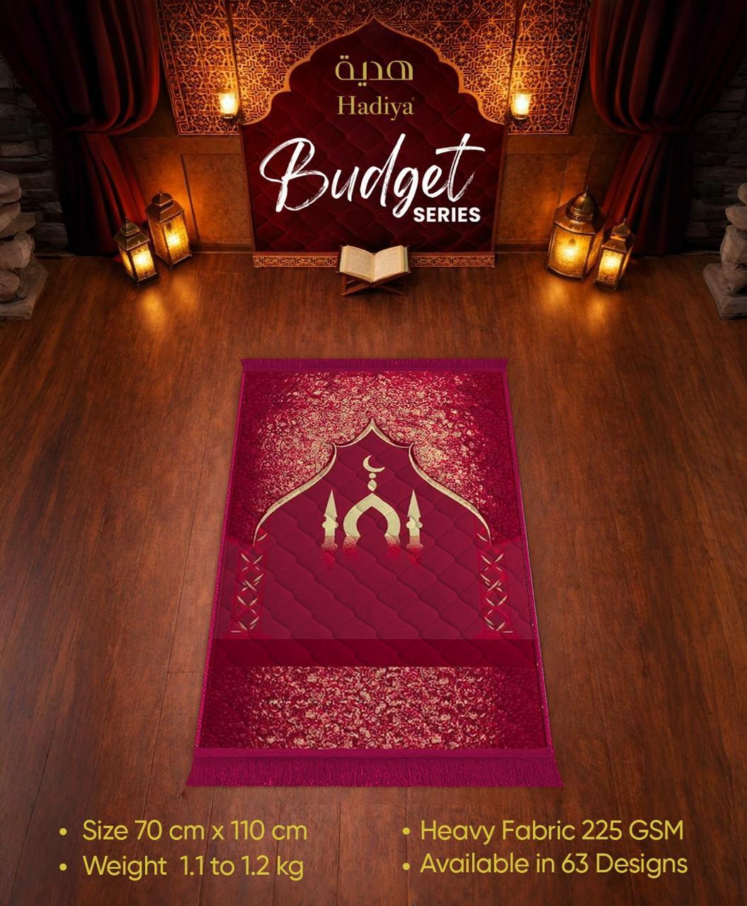 Budget Series Prayer Mat – Red