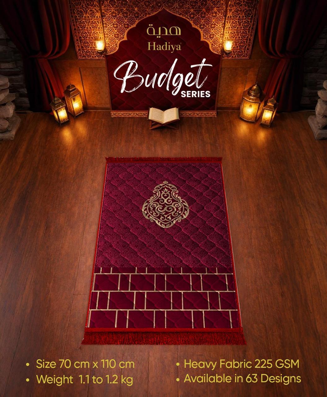 Budget Series Prayer Mat – Red