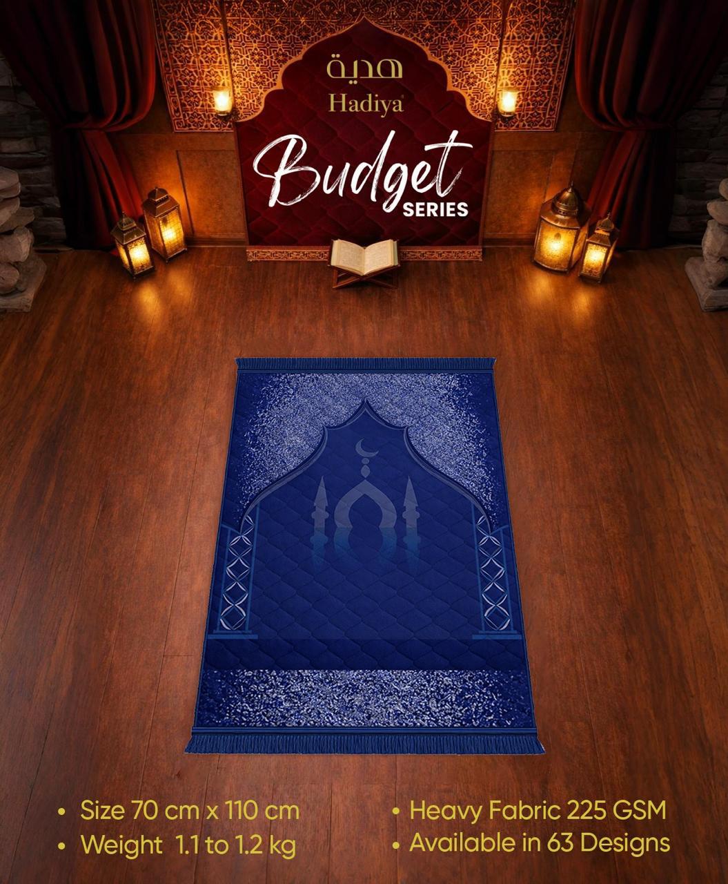 Budget Series Prayer Mat – blue