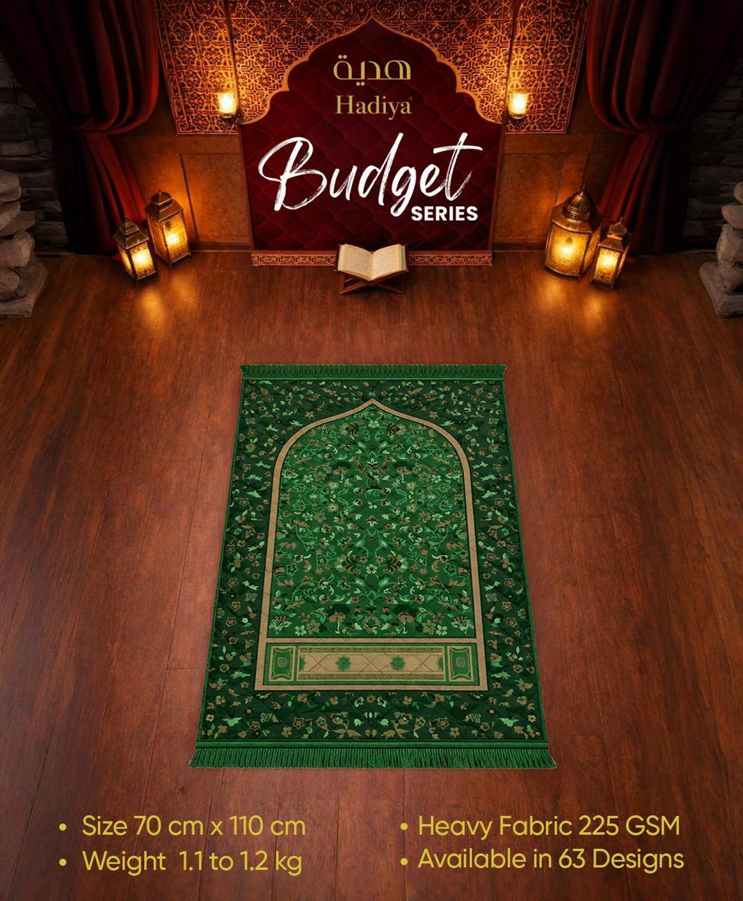 Budget Series Prayer Mat – green