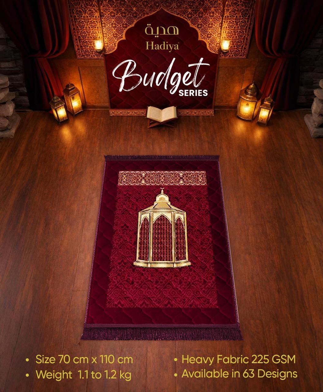 Budget Series Prayer Mat – Red