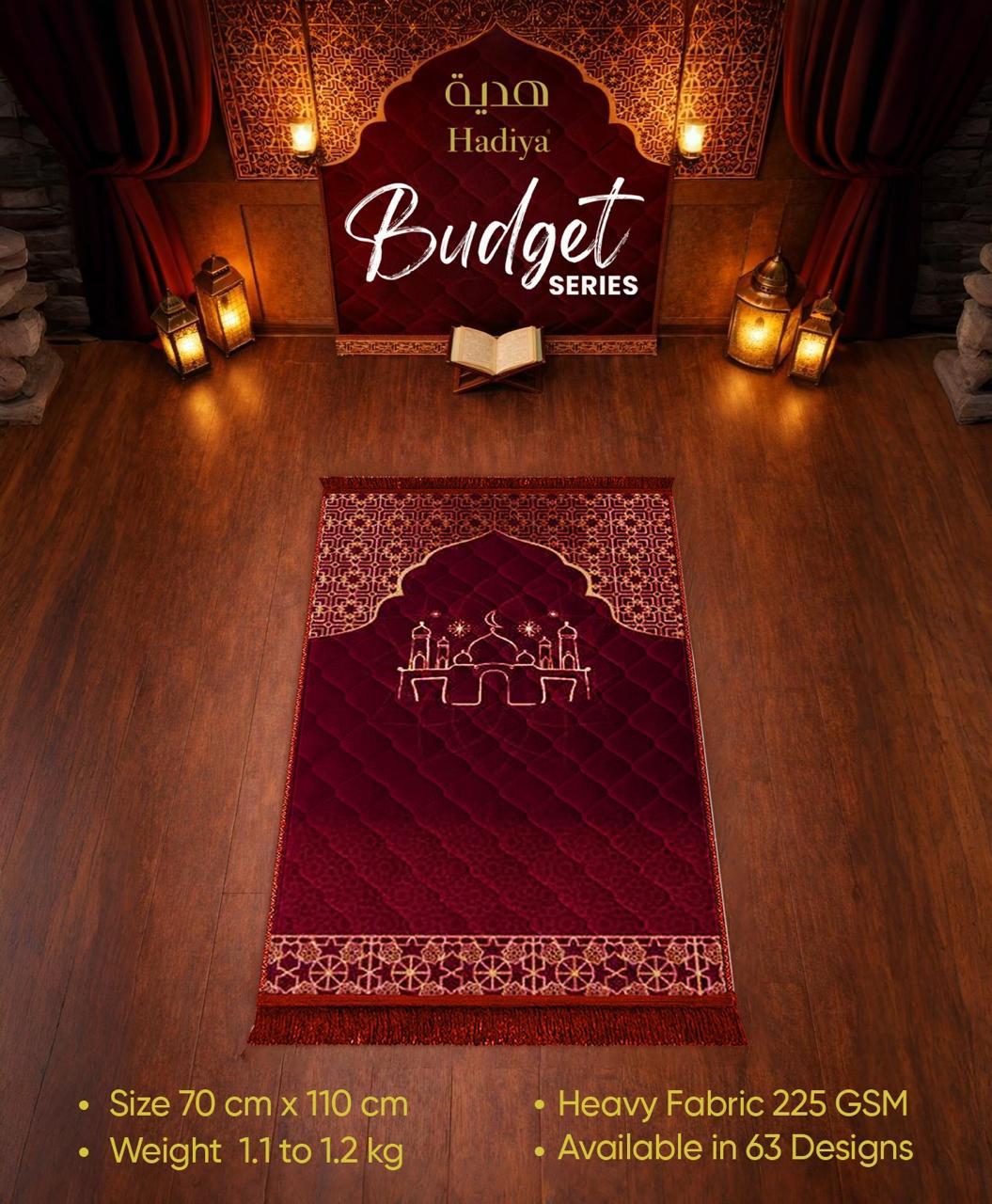Budget Series Prayer Mat – Red