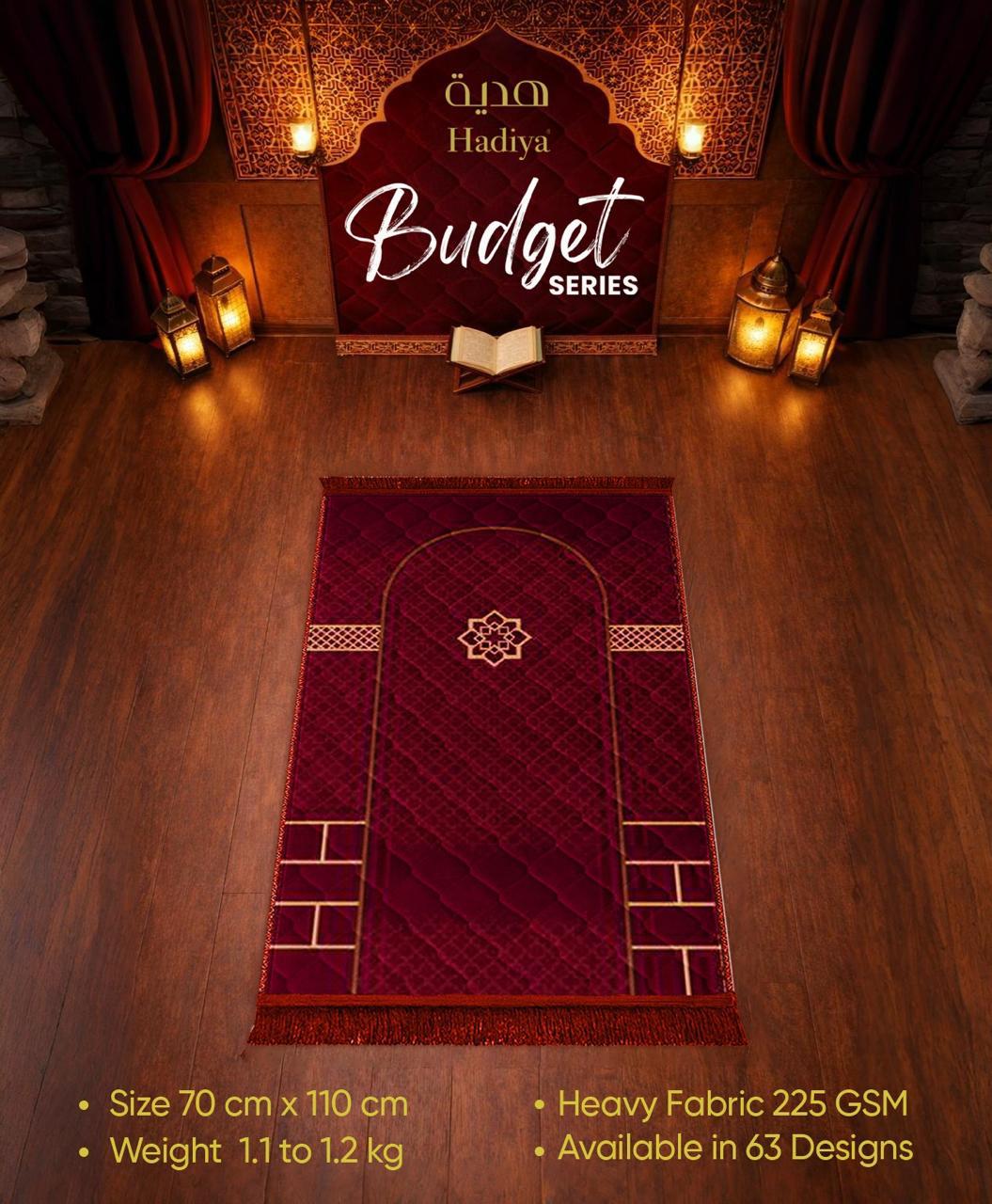 Budget Series Prayer Mat – Red