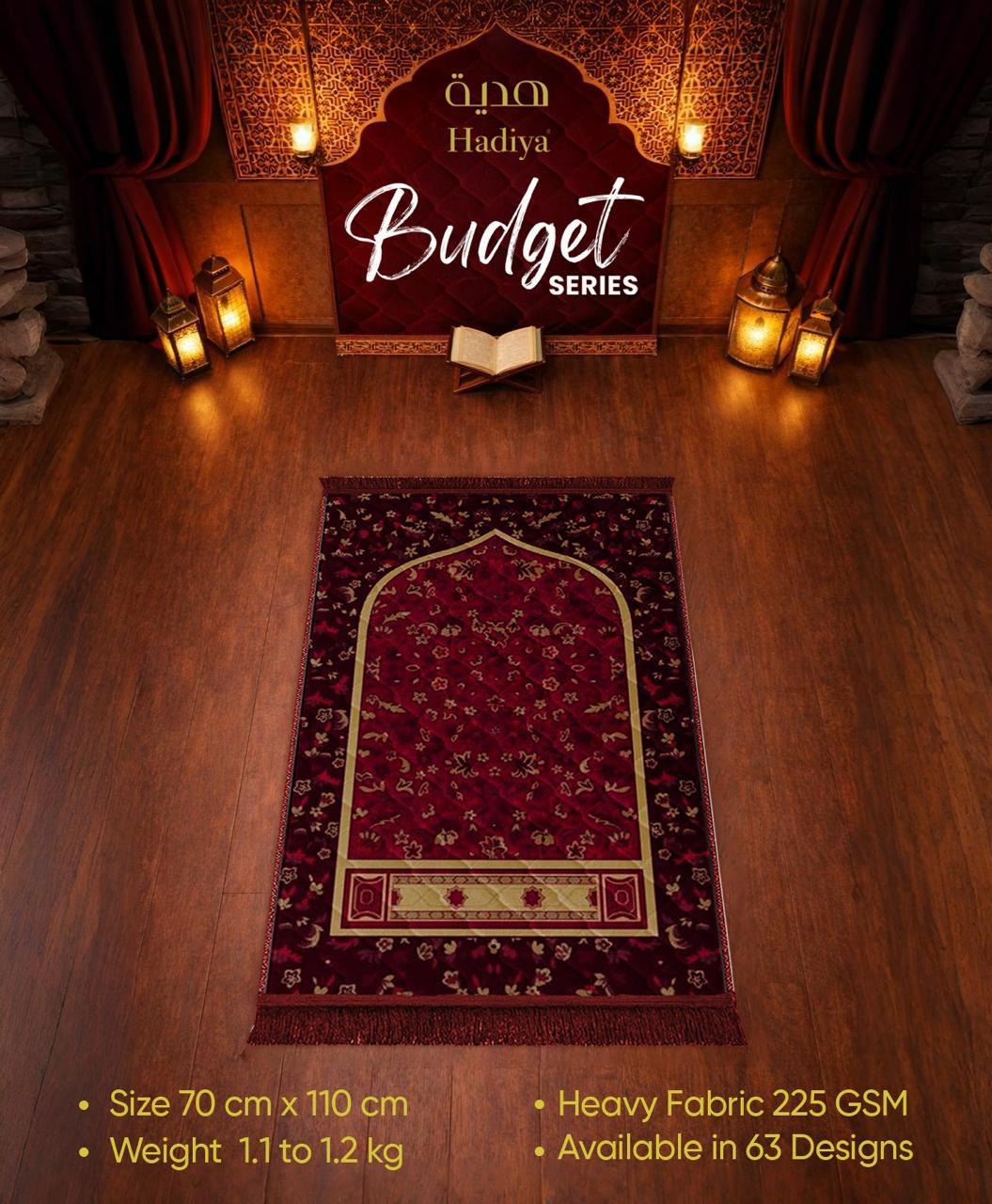 Budget Series Prayer Mat – Red