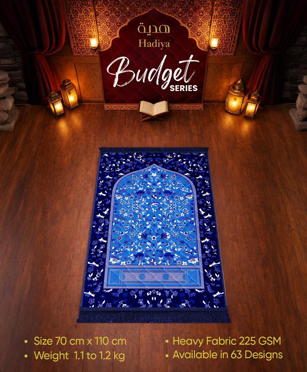 Budget Series Prayer Mat – blue