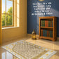 Lite Series Beige prayer mat, assorted pattern example 27