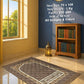 Lite Series Brown prayer mat, assorted pattern example 5