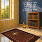 Lite Series Chocolate Brown prayer mat, assorted pattern example 49