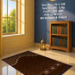 Lite Series Chocolate Brown prayer mat, assorted pattern example 50