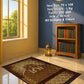 Lite Series Chocolate Brown prayer mat, assorted pattern example 51