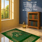 Lite Series Green prayer mat, assorted pattern example 35