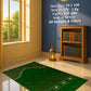 Lite Series Green prayer mat, assorted pattern example 36