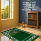 Lite Series Green prayer mat, assorted pattern example 38